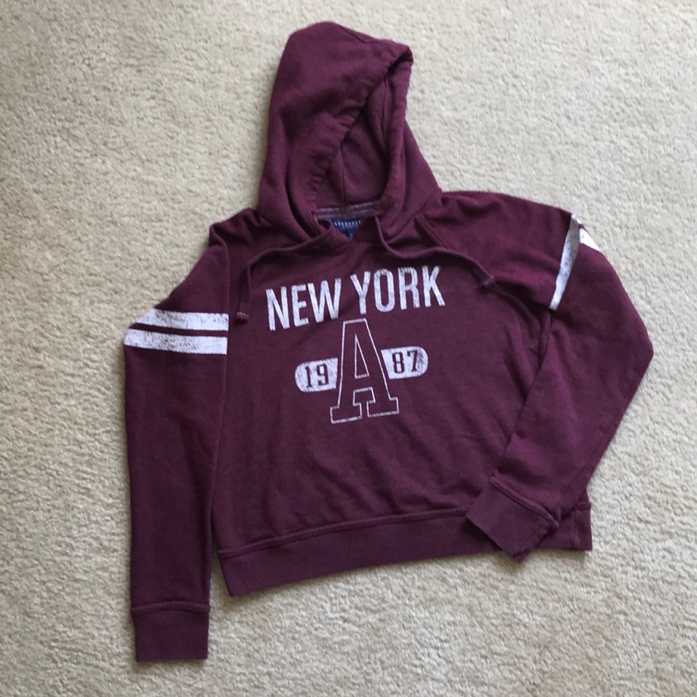Aeropostale cropped hoodie